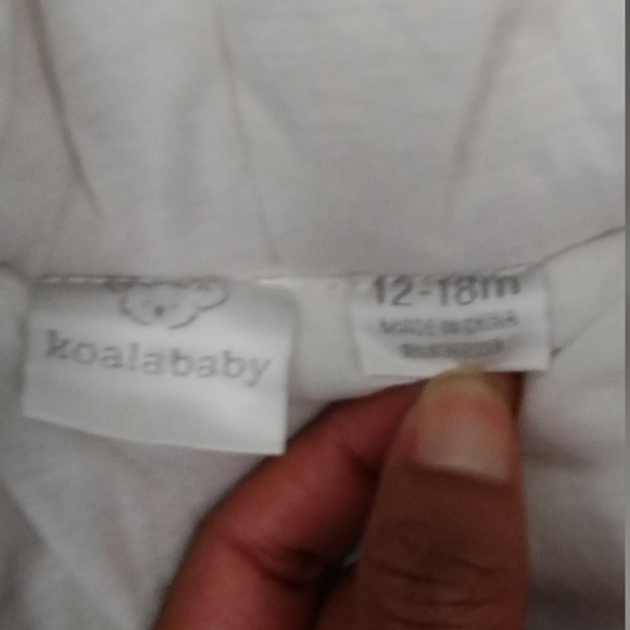 Koala Baby 1-Piece Plush Hooded Pram Suit Fleece Jumper, Pink 12-18 M - Picture 8 of 11